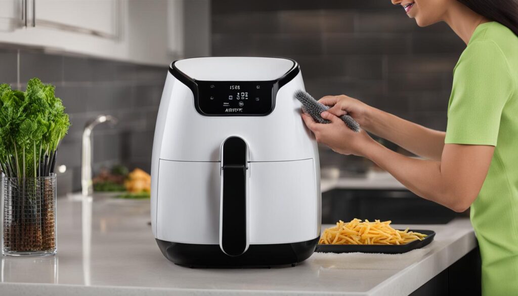 airfryer xl reinigingsborstel