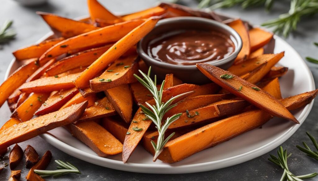 airfryer zoete aardappel friet