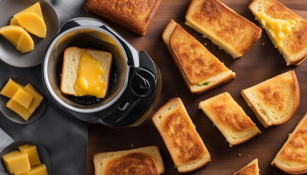 snelle tosti airfryer