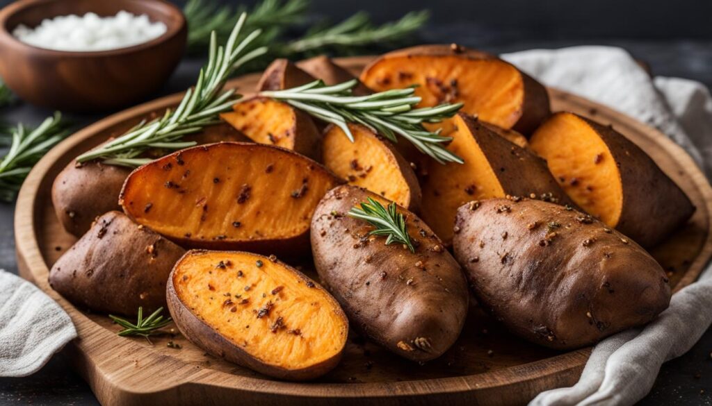 zoete aardappel in de airfryer